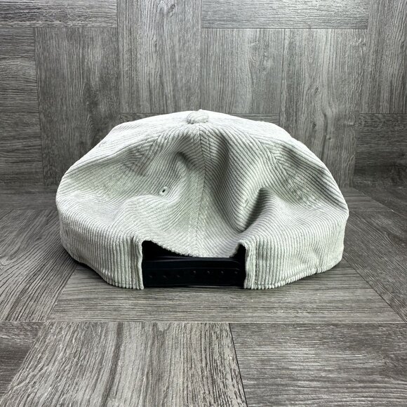 New Era Chicago Bulls Grey Cord Golfer SnapBack Hat Mens - Picture 2 of 4